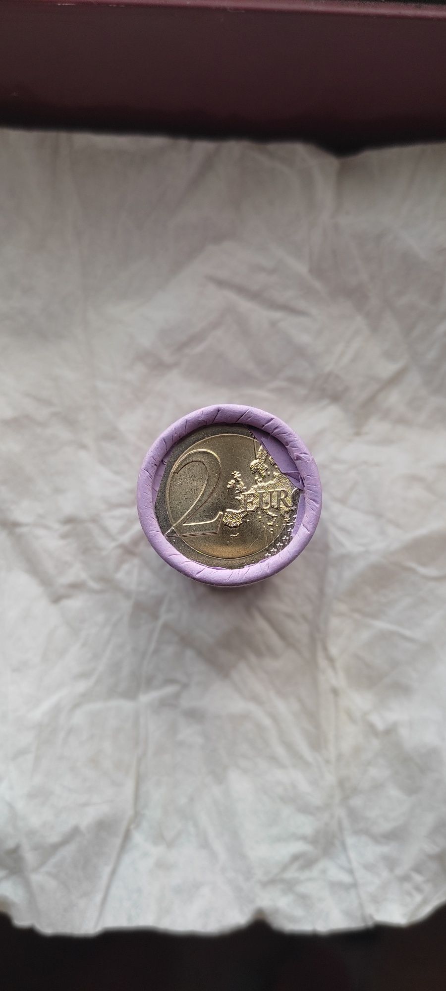 Nova moeda comemorativa rolo de 2€