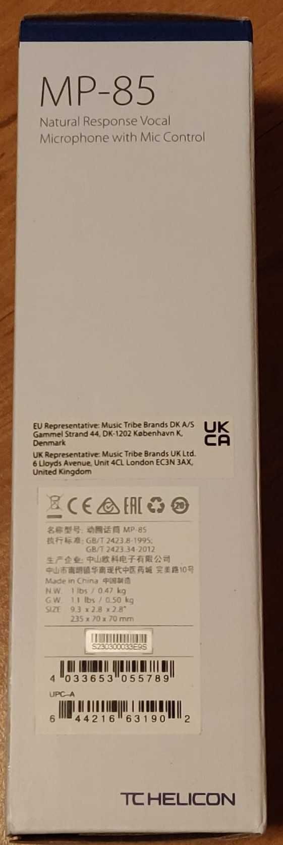 TC Helicon MP-85