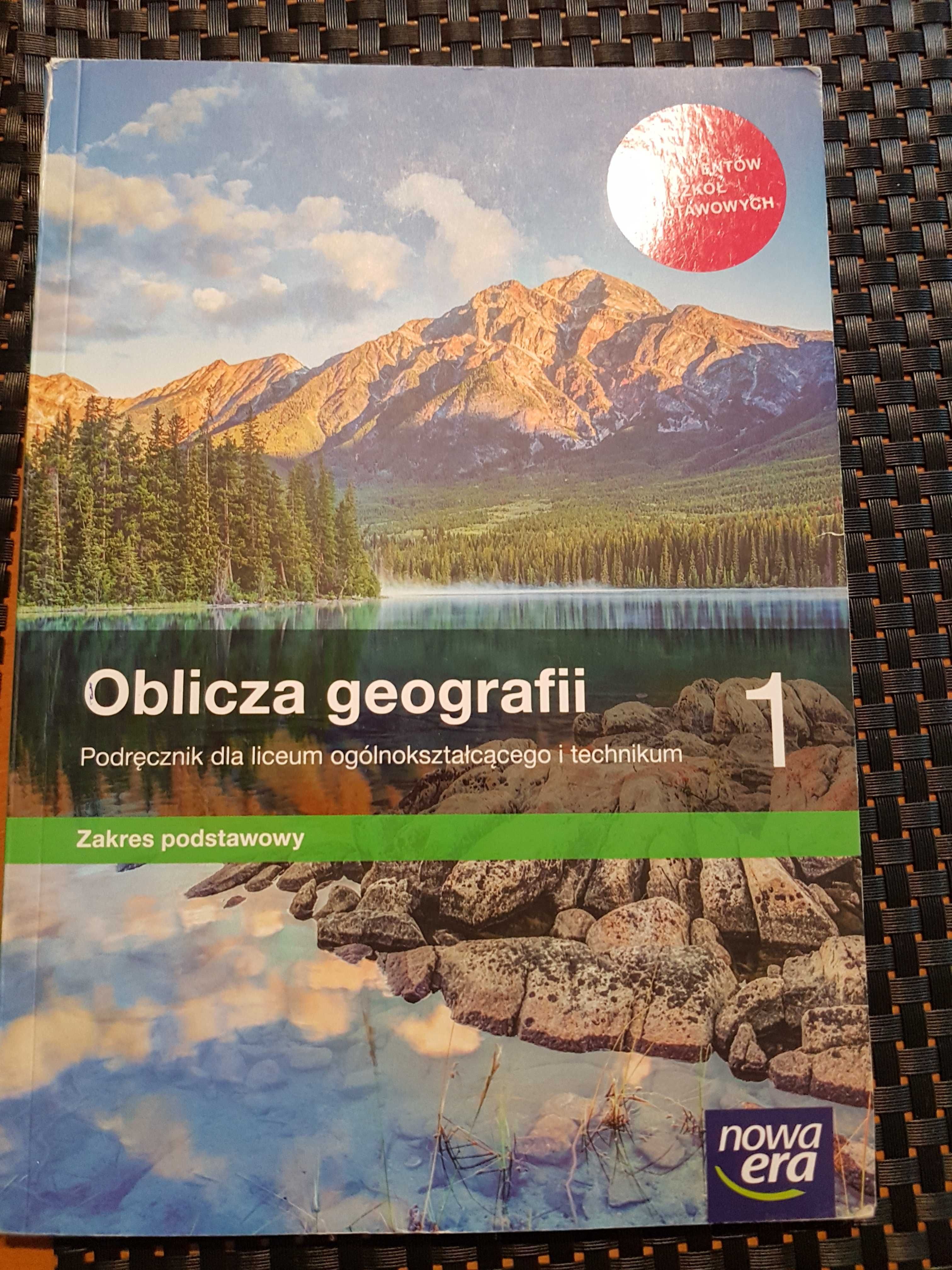 Podręcznik do geografii.