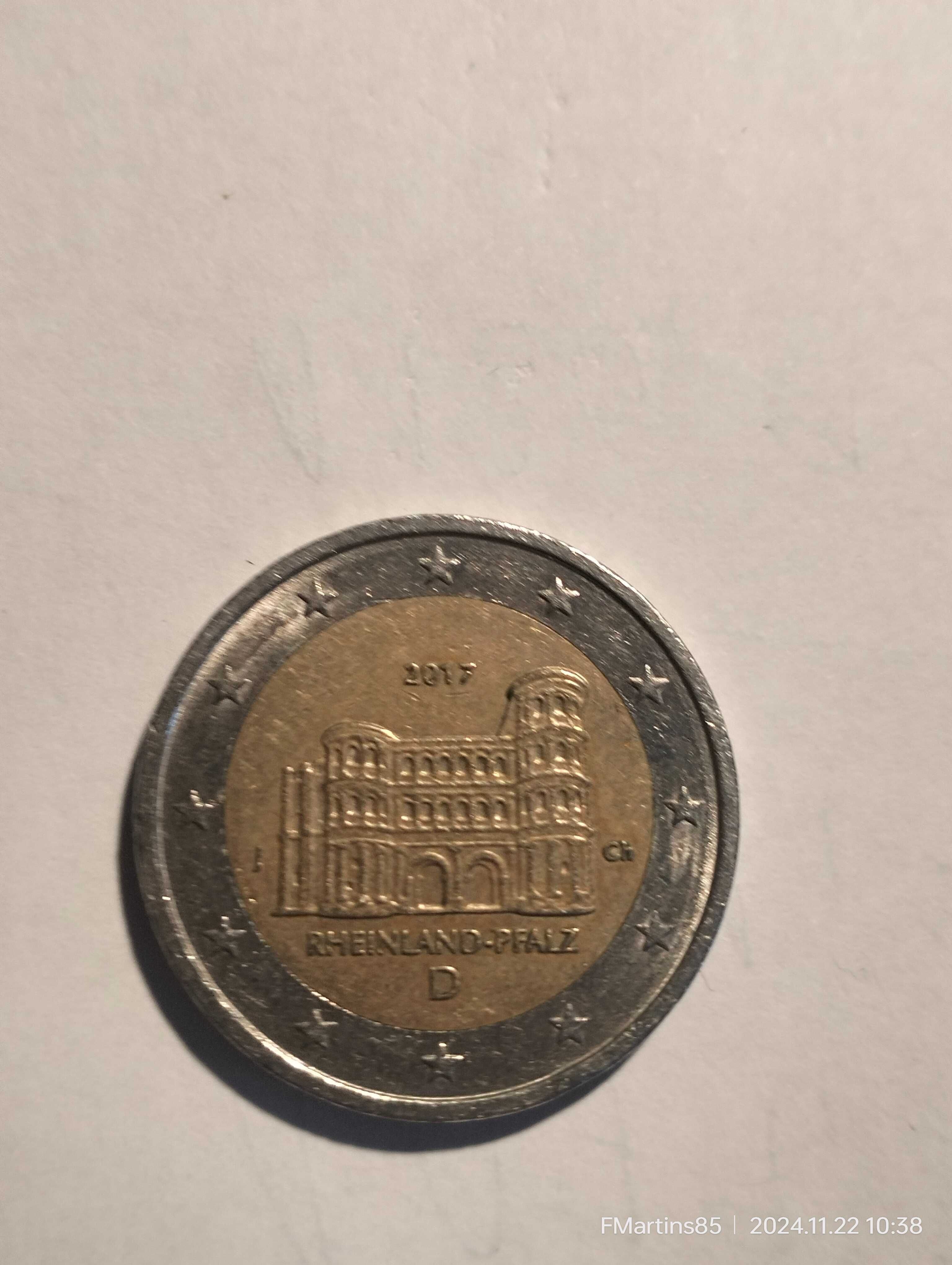 Moeda Comemorativas de 2 euros