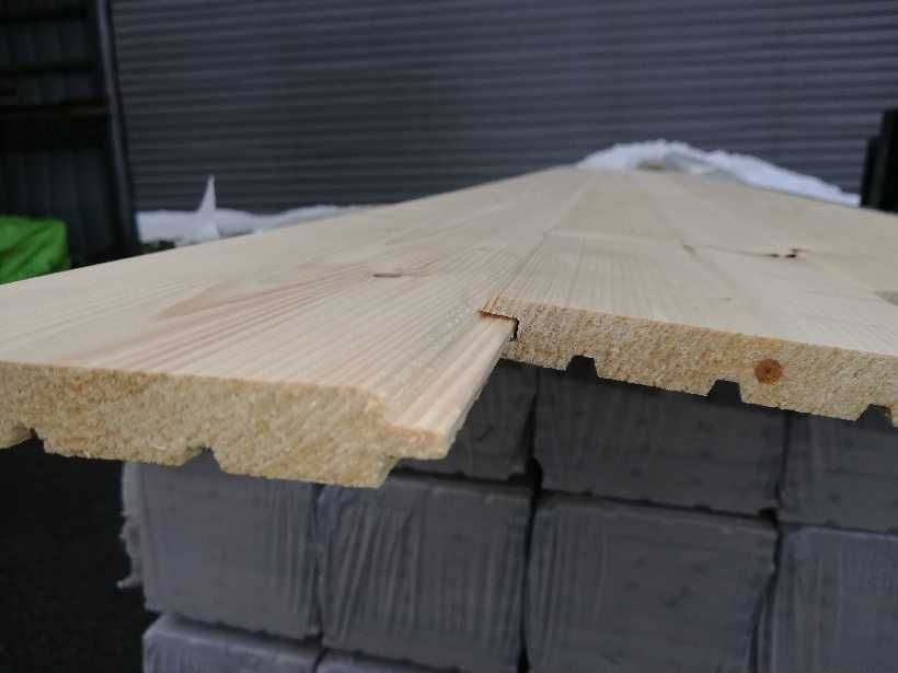 Podbitka dachowa suszona szlifowana gr. 14mm 29,99zł/m2 brutto tanio!