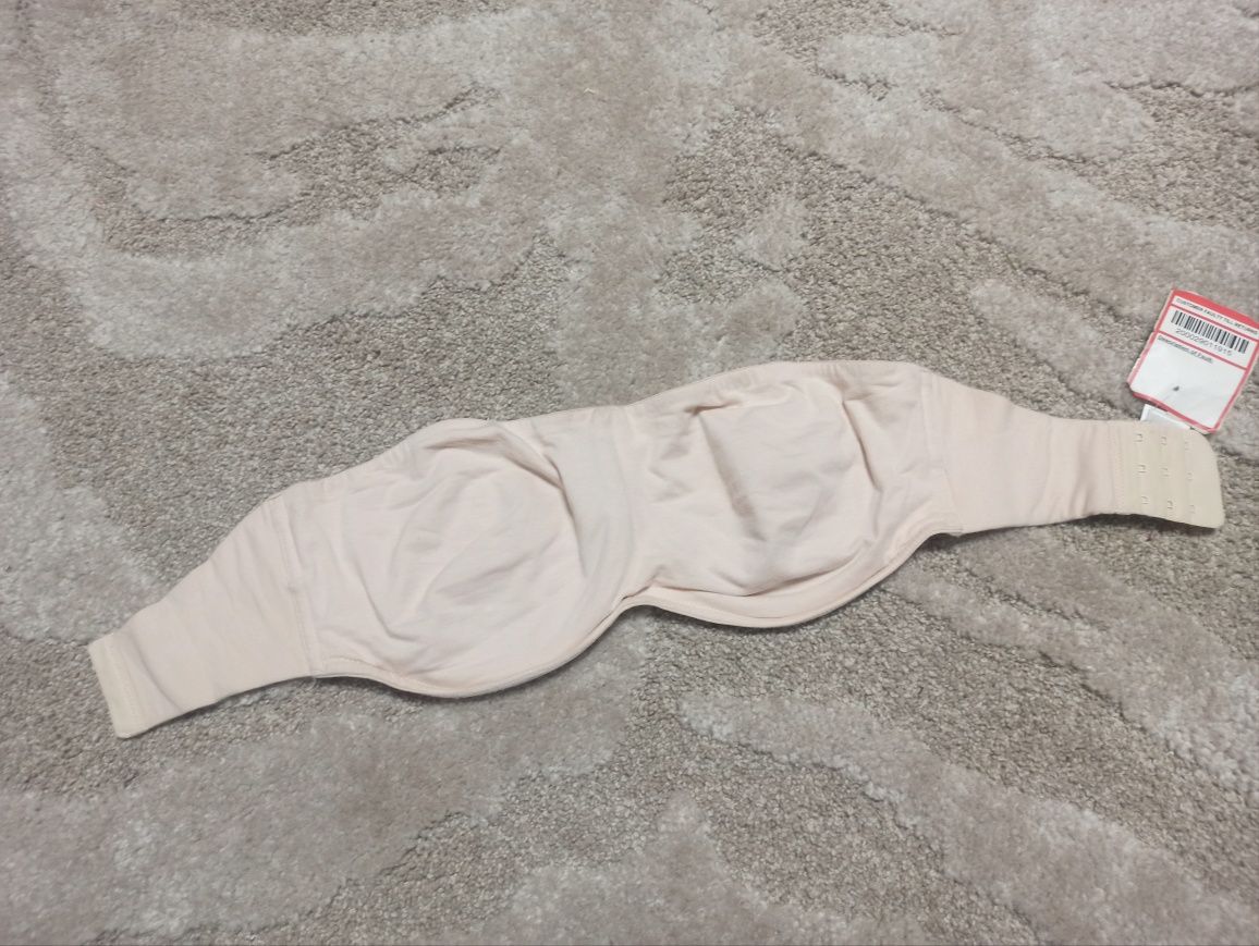 65F F next strapless samonośny opaska stanik