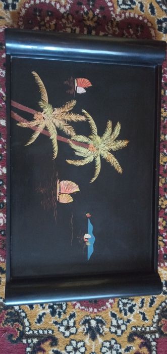 Поднос 50-х годов. Вьетнам