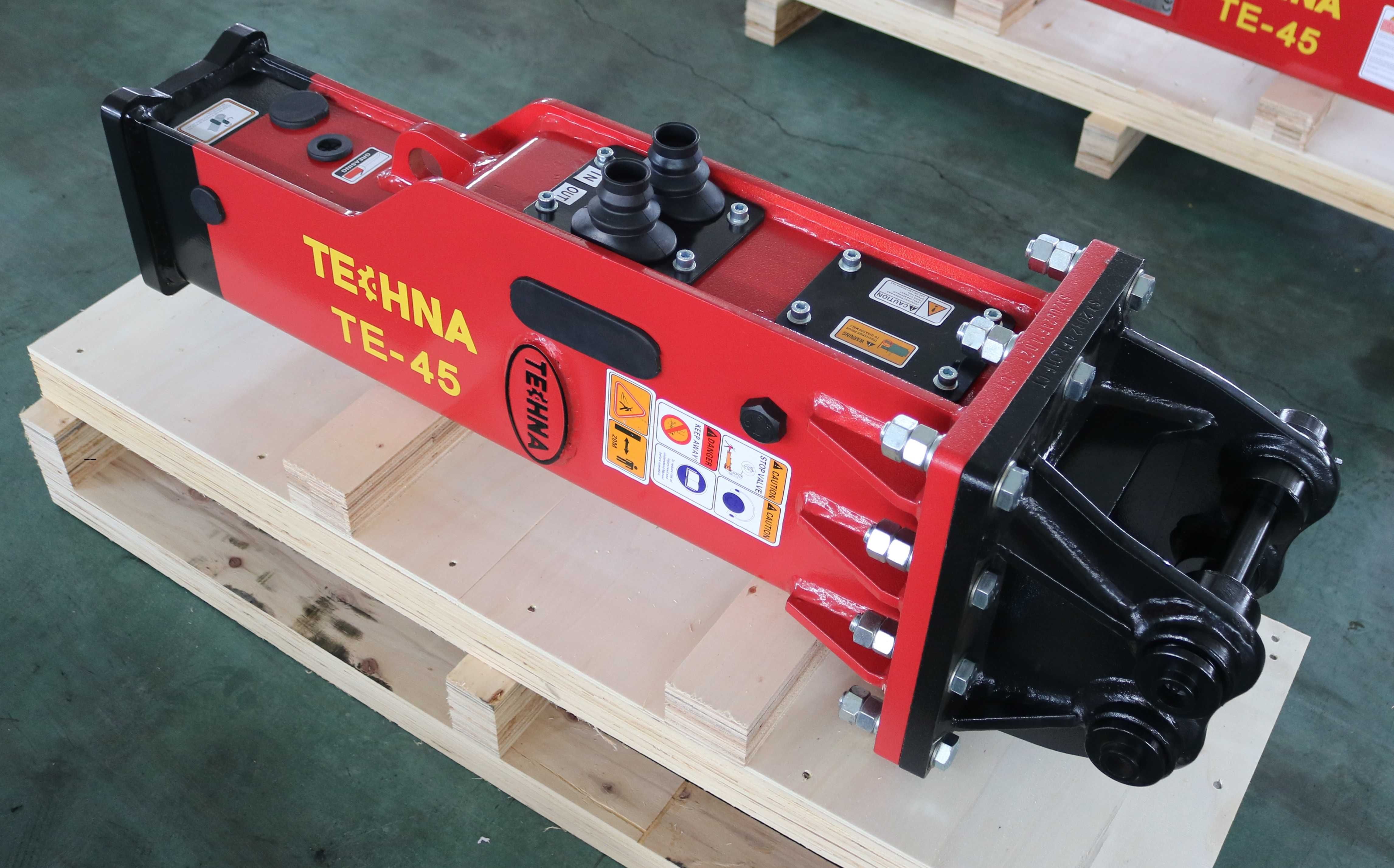 Młot hydrauliczny MINIkoparki ton Techna TE-45 125 kg  CAT 301.6 301.8