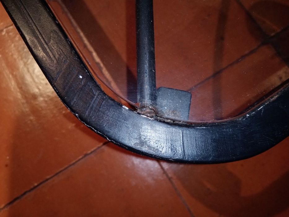 Mesa de vidro sala de estar