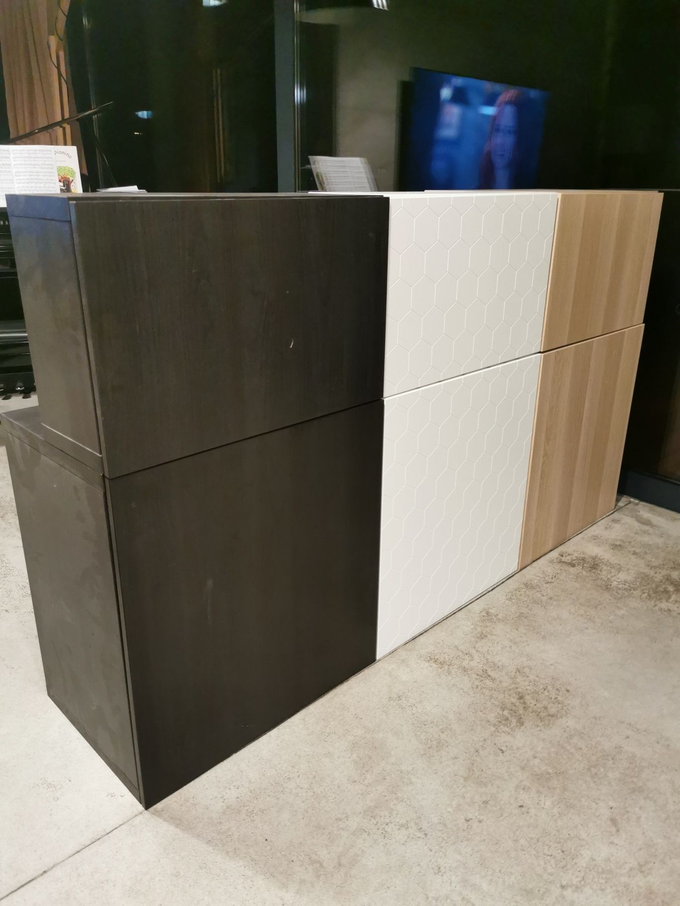 Szafki Ikea Besta 6 sztuk