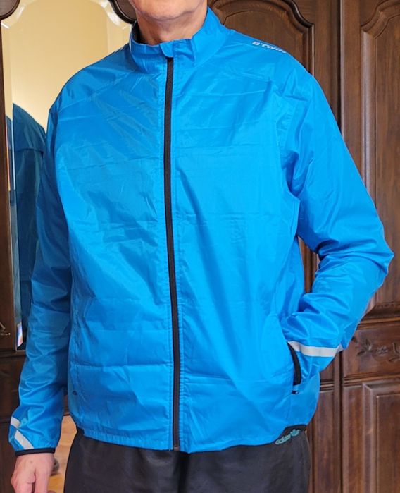 Kurtka przeciwdeszczowa rowerowa Btwin Decathlon rozmiar XXL 56-58