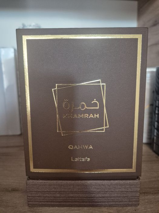 Lattafa Khamrah Qahwa orientalno - waniliowe perfumy uniseks 100ml