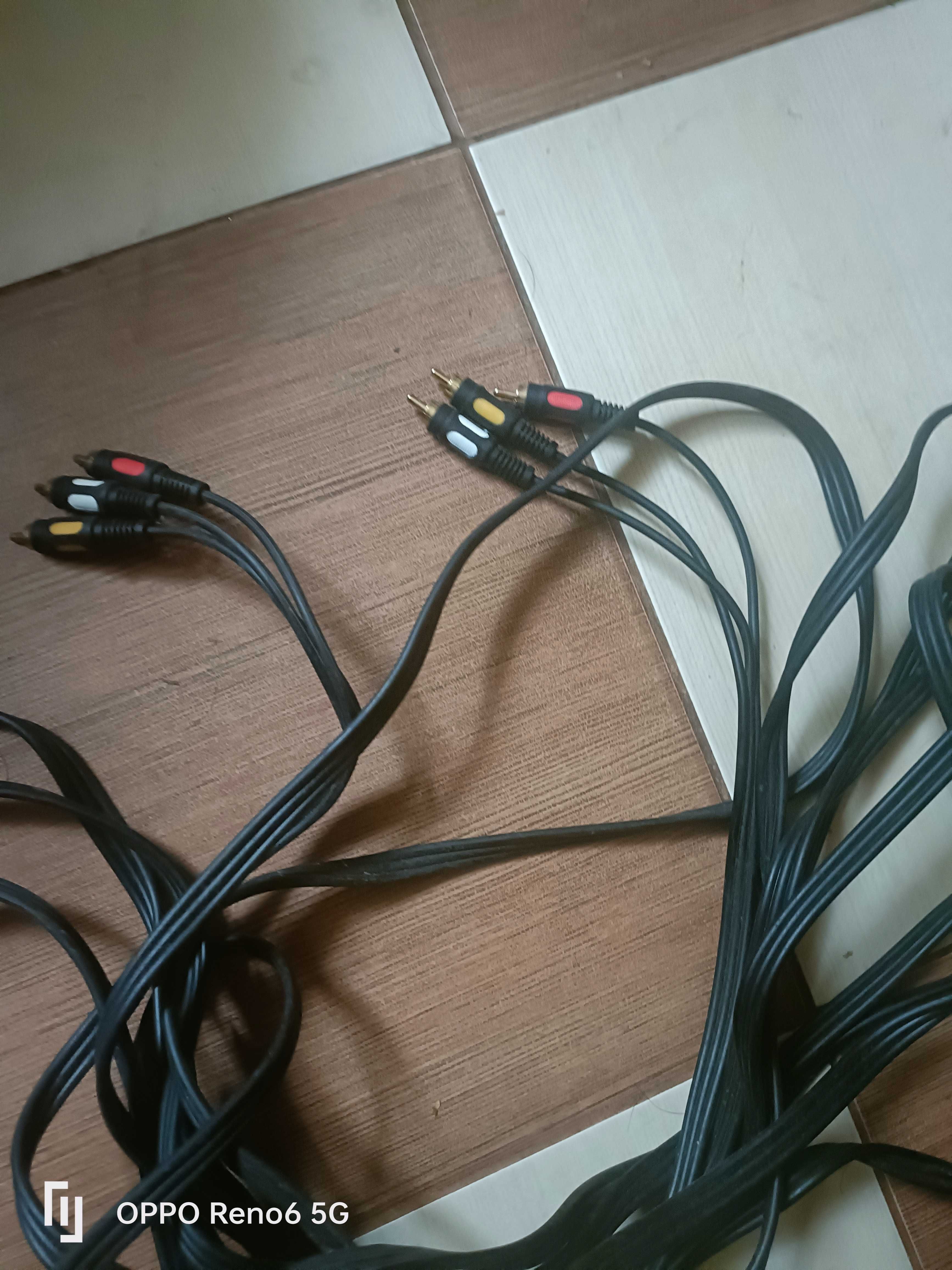 kabel 3xcinch rca 10m