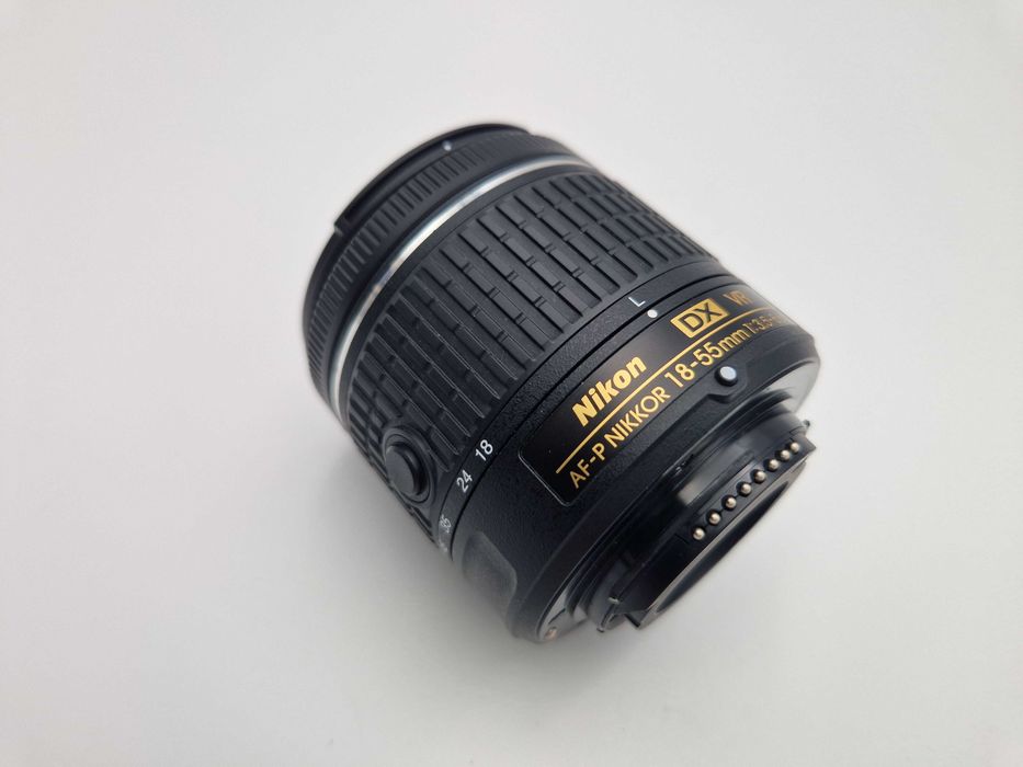 WYPRZEDAŻ Obiektyw AF-P Nikkor 18-55mm 1:3.5-5.6 G Nikon DX VR stabili