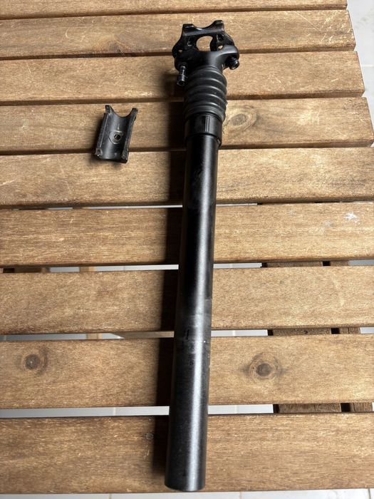 Espigão de selim B’TWIN com suspensão 27,2 mm