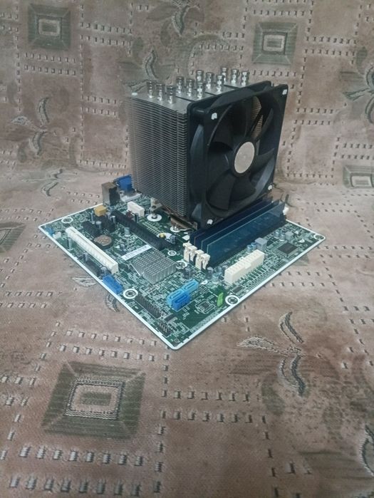 Комплект i7 / 16 ГБ / плата HP + тихий кулер