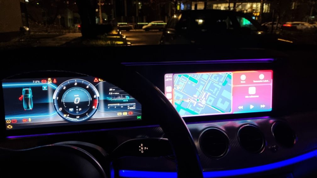 Aktywacja CarPlay Android Auto AMG MENU Mercedes Zdalnie