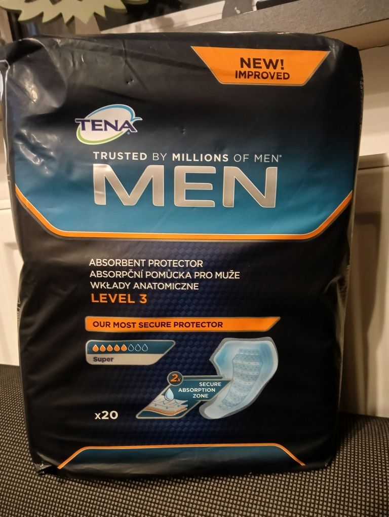 Tena MEN Wkłady anatomiczne Super Level 3
