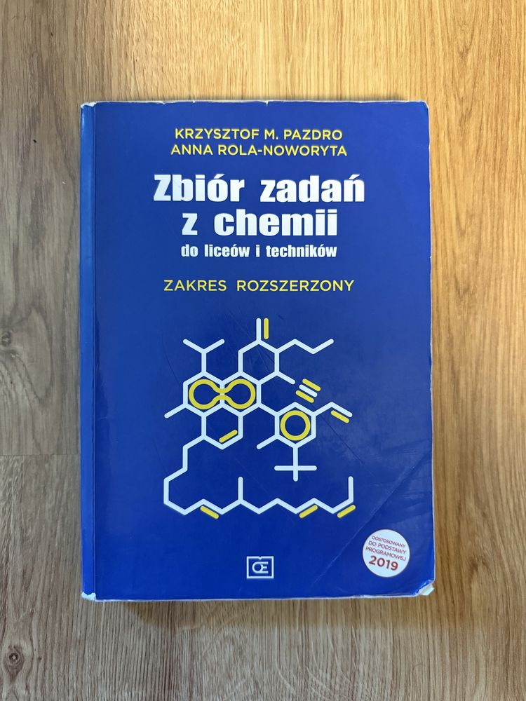 Zbiór zadań z chemii pazdro dla liceum i technikum