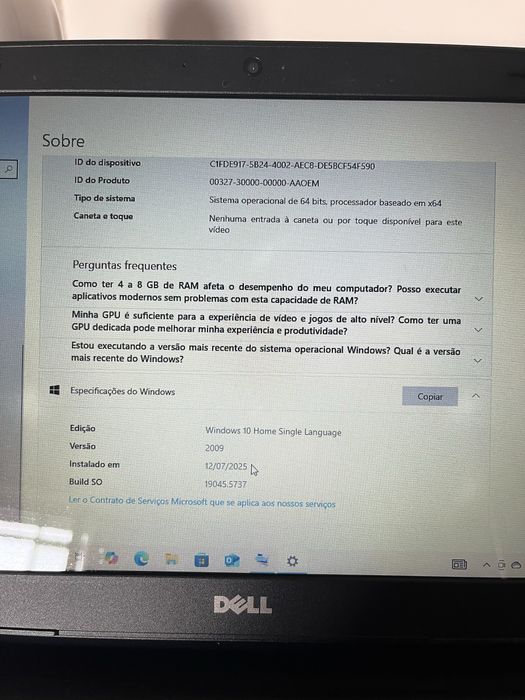 Notebook Dell I5