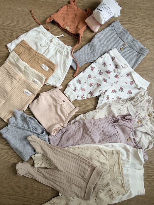 Zestaw ubranek niemowlecych paka H&M Zara