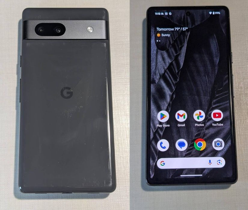 Google Pixel 7a 8/128gb 100% Neverlock!