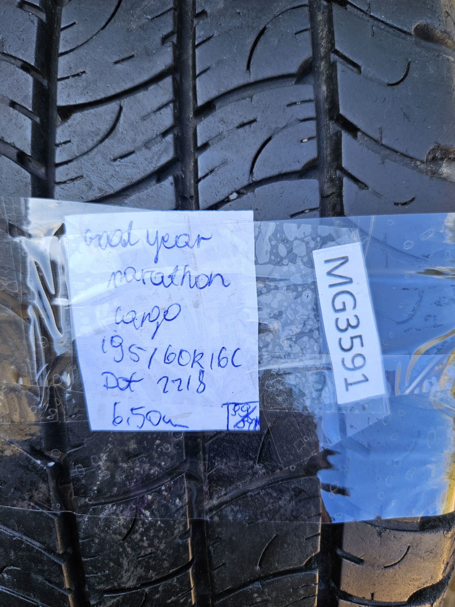 [2szt] Goodyear 195/60 r16c Letnie /// 6,6mm!!! MONTAŻ