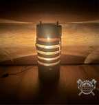 Lampa stojąca podłogowa RETRO z bala Loftowa Rustykalna Retro Nowa