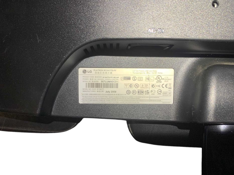 Monitor LG Flatron W1943TB