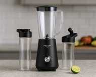 Blender Kielichowy 350W Do Smoothie Koktajli + DWIE BUTELKI Sportowe