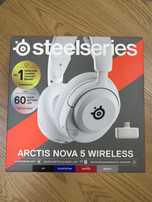 Навушники з мікрофоном SteelSeries Arctis Nova 5 White (61671)
