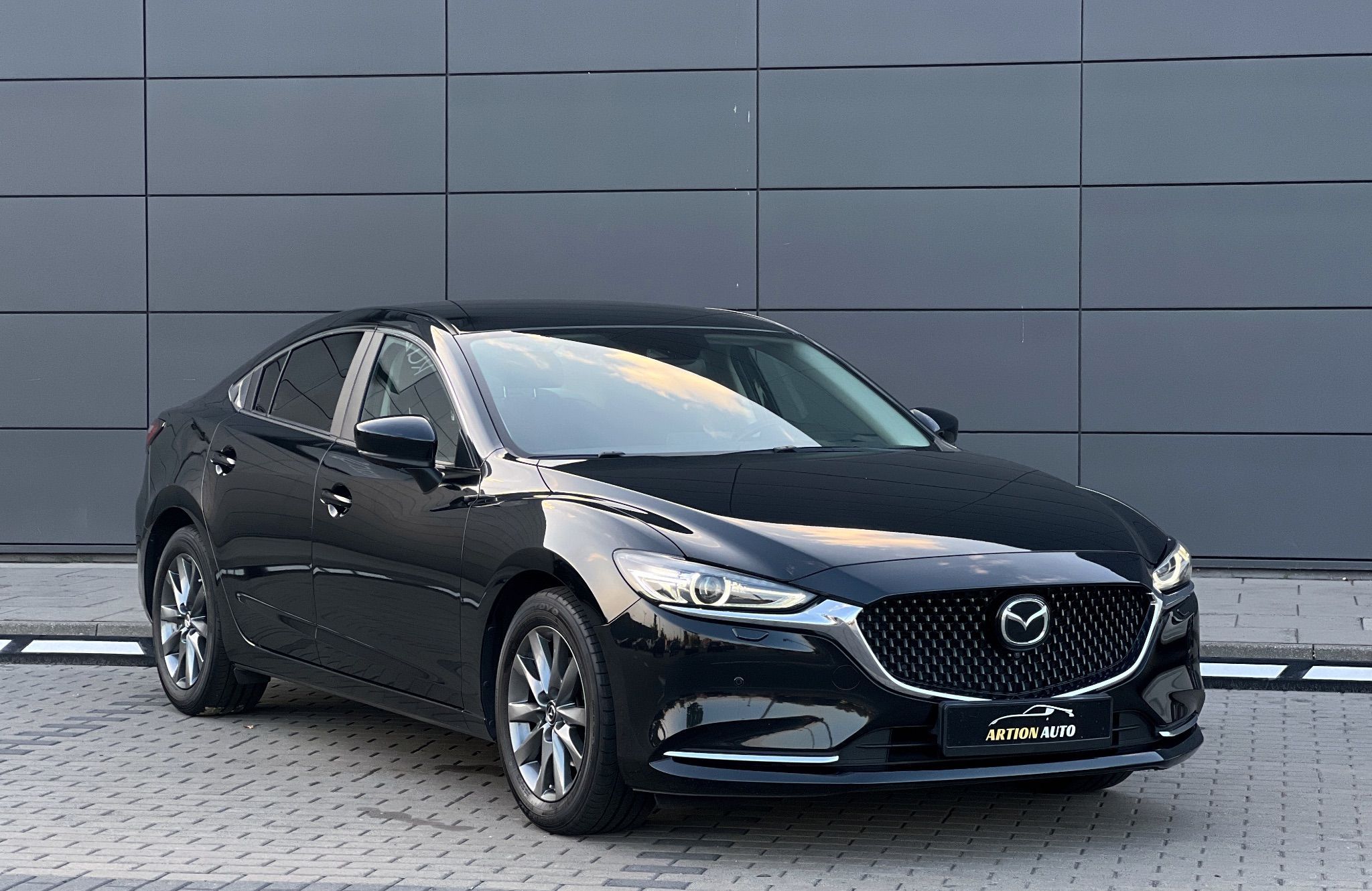Mazda 6 Niski przeb. ASO Head-Up CarPlay Kamera 360 Navi Martwe Pole Temp ACC