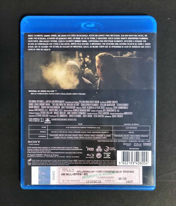 FILME BLU-RAY [desde 12€] Batman Exterminador Millennium Hunger Games