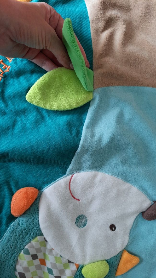 Mata edukacyjna baby fehn sowa i jeż Sleeping forest
