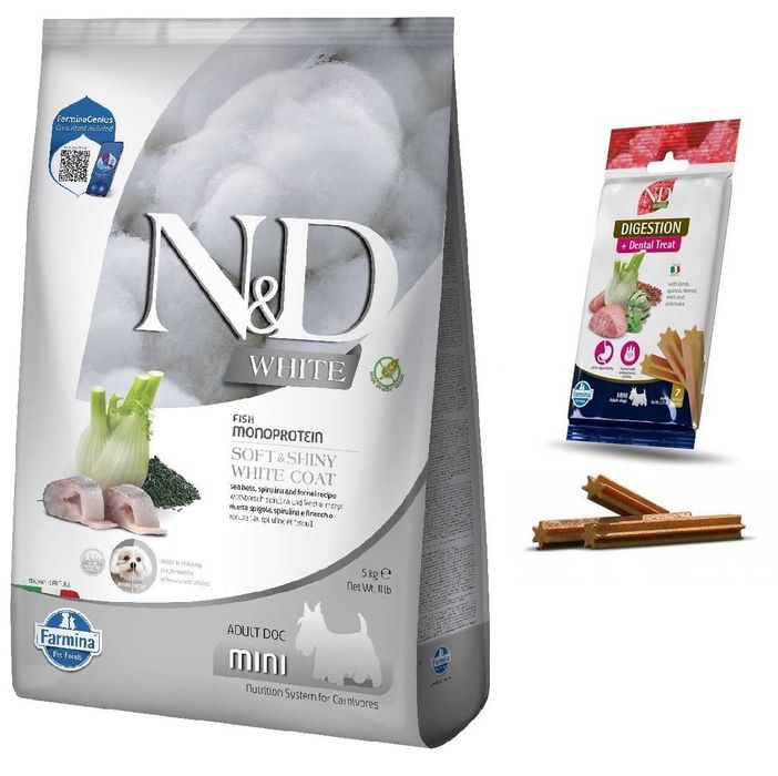 Farmina Dog N&D White Adult Mini 5 kg
