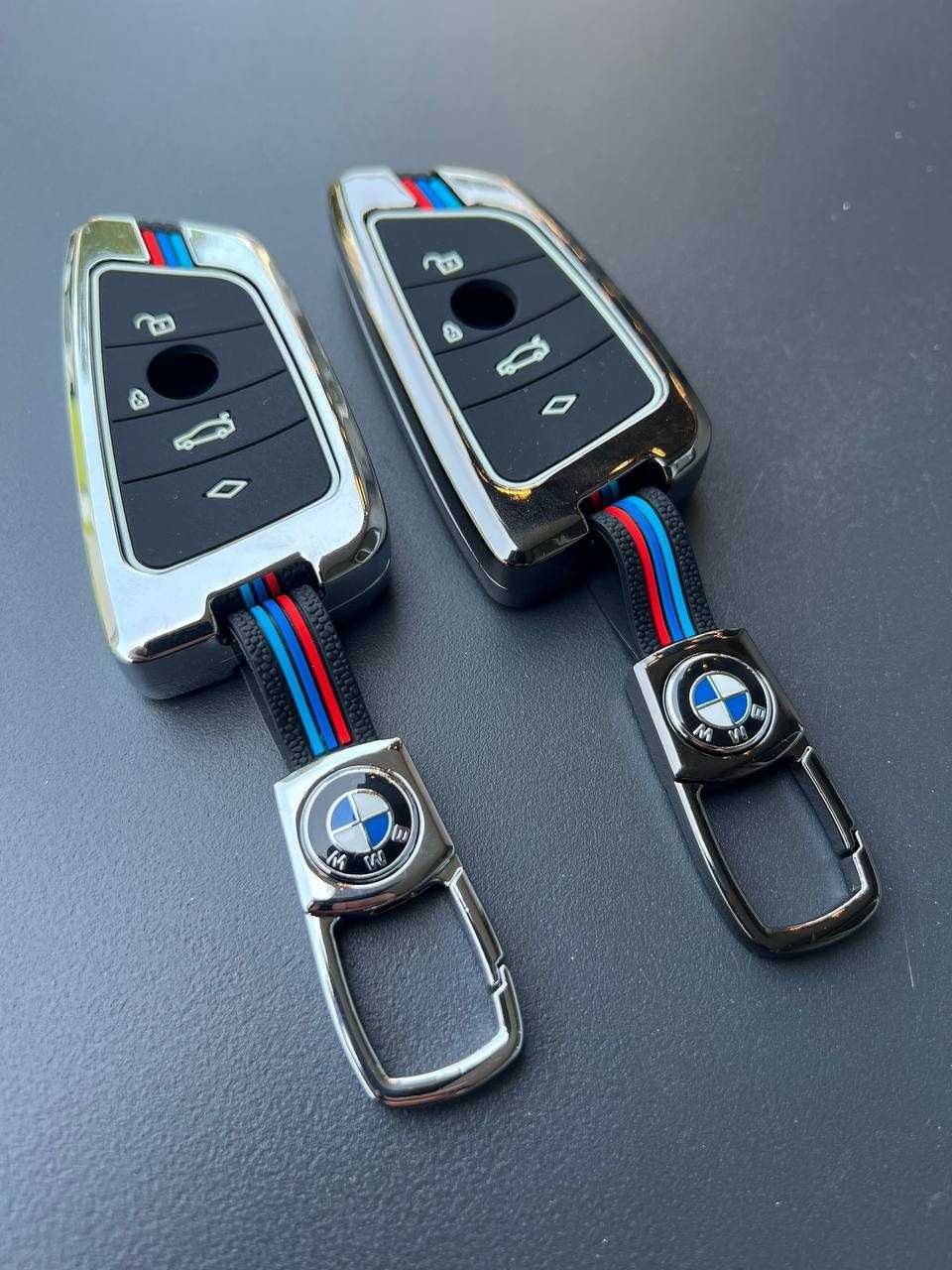 Металлический чехол на ключ БМВ парус, кейс ключа бмв корпус ключа bmw