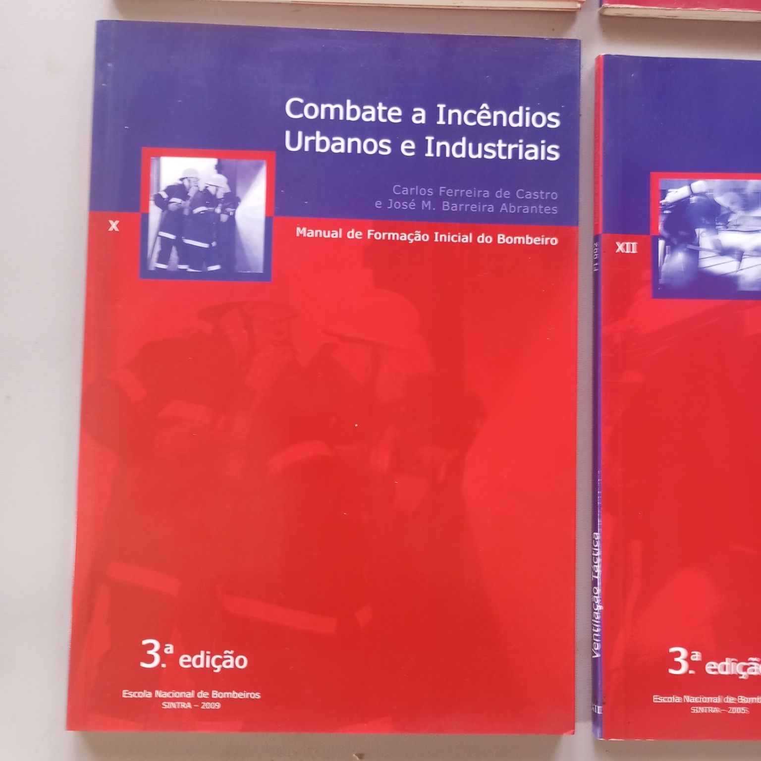 Vendo livros da escola nacional de bombeiros