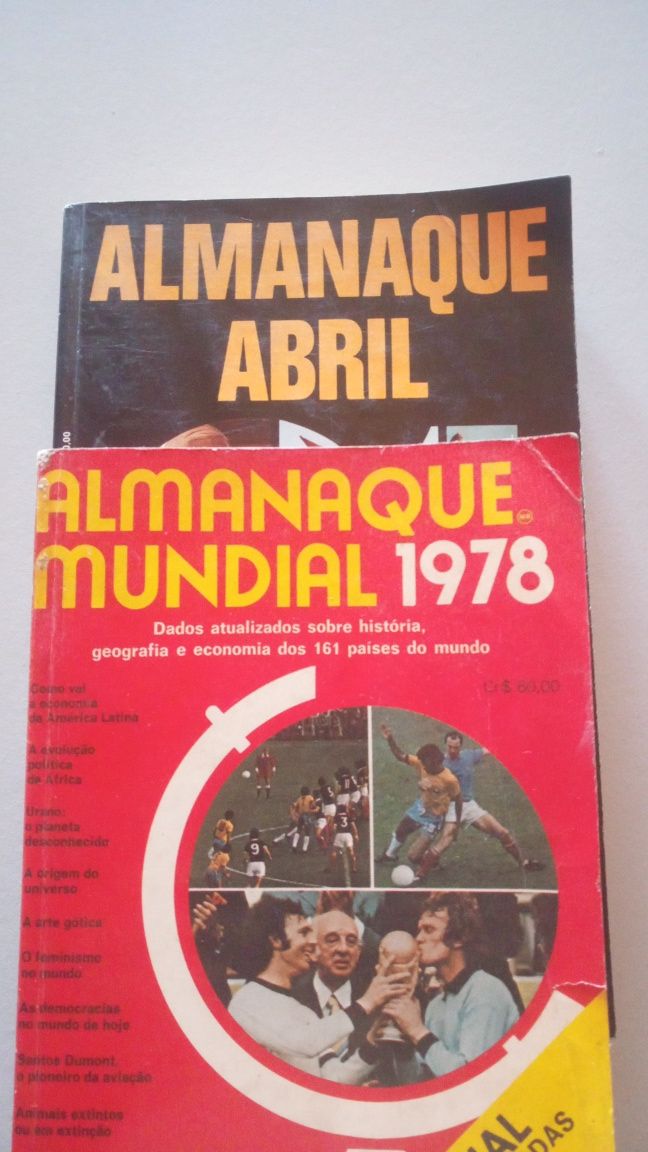 Almanaque Abril 1981 & Almanaque mundial 1978
