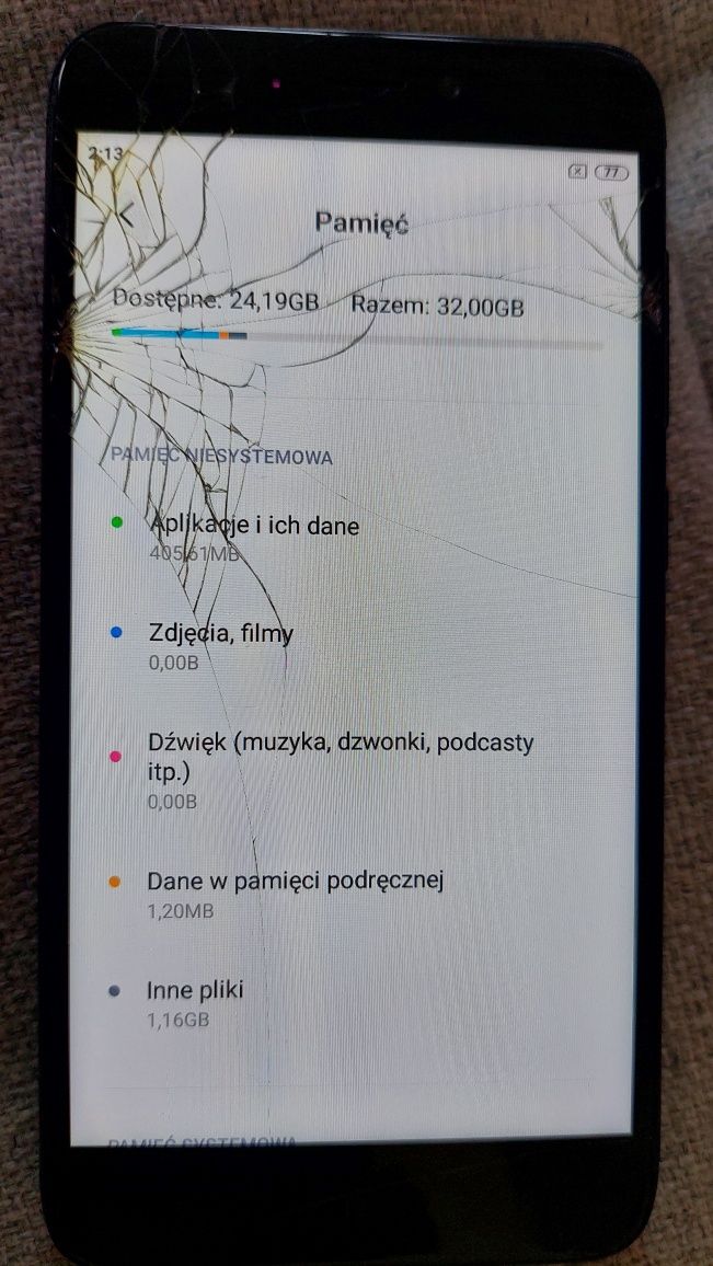 Xiaomi Redmi 4X Uszkodzony