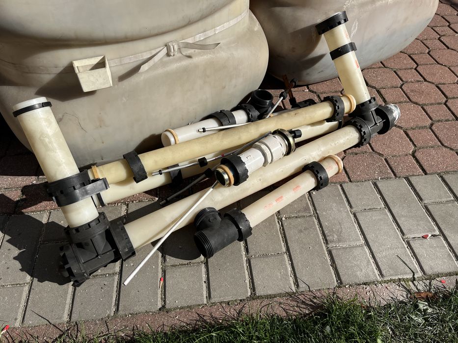Zbiorniki na olej opałowy, ropę. 3x 1000L