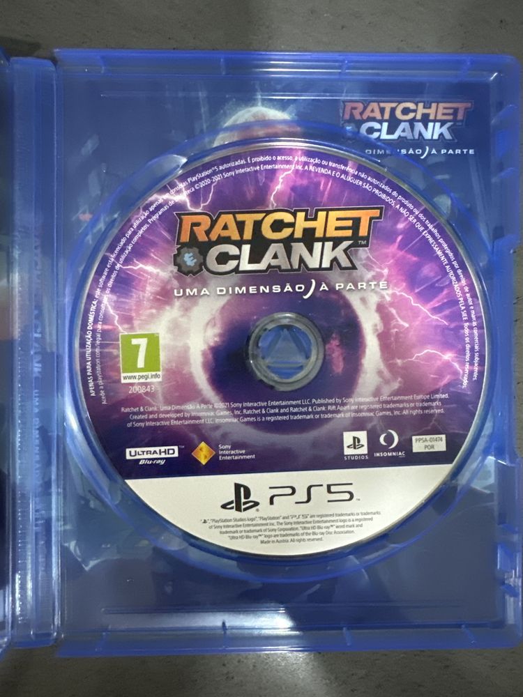 Jogo PS5 Ratchet e Clank