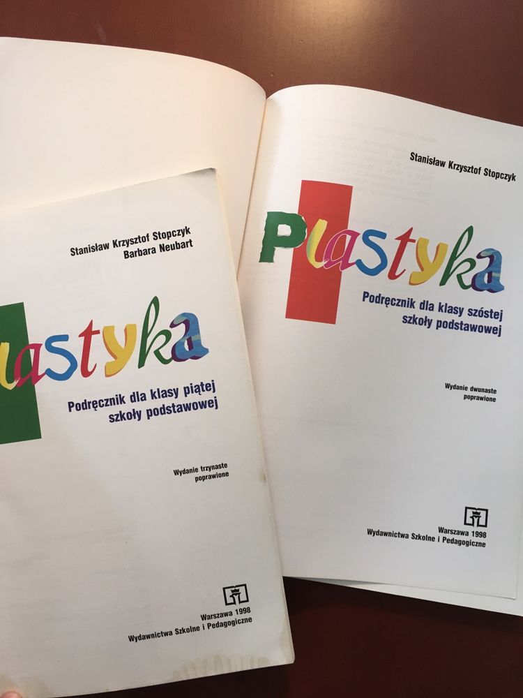 Plastyka 5, 6 - podreczniki dla klas 5 i 6 WSiP