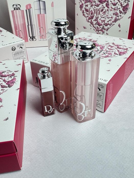 Набір Dior подарунковий блиск Dior 001 бальзам 001