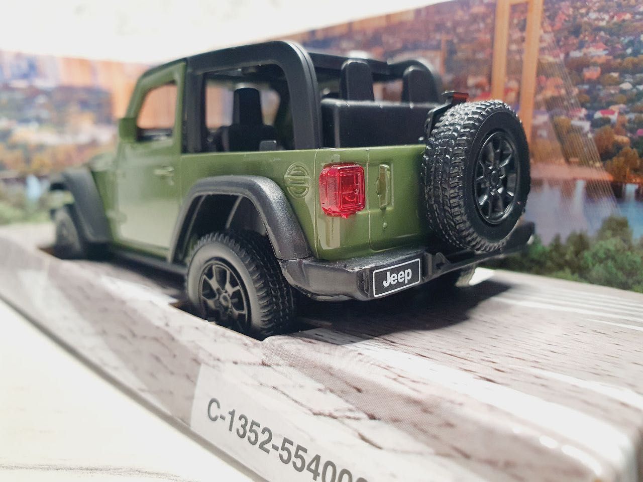 Машинки TechnoDrive - Jeep Wrangler Rubicon 2021 (зелений)