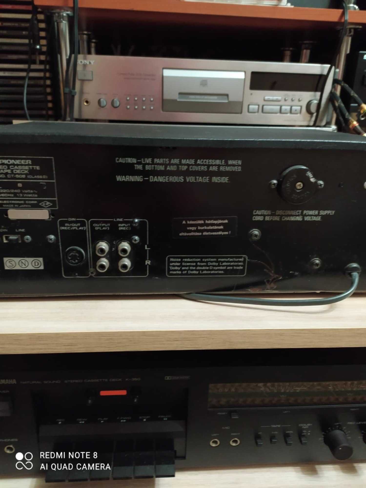 Продам кассетную деку Pioneer CT-506.