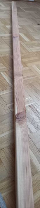 Kantówka strugana, kawałki + cała długość