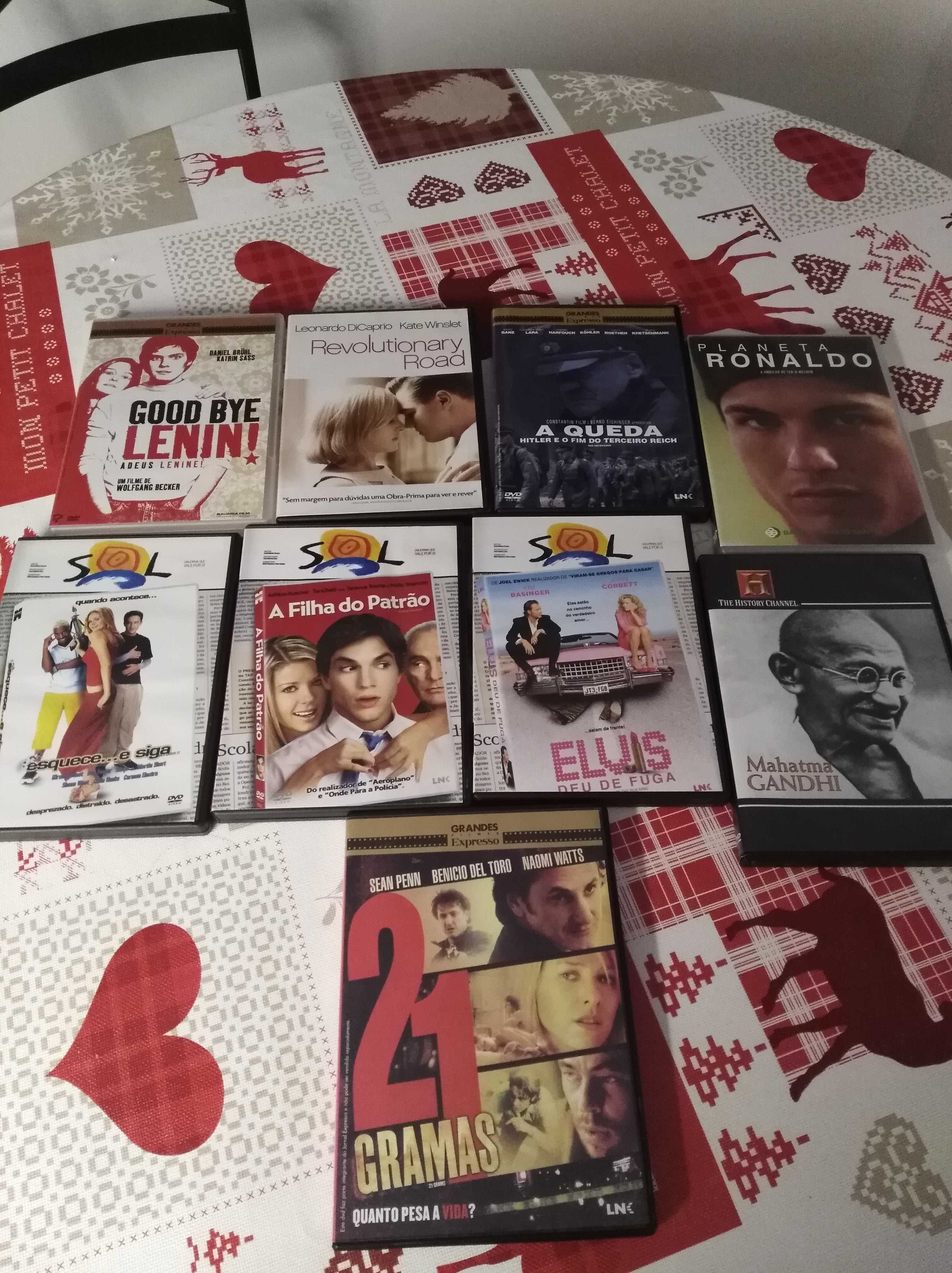 Lote DVD's vários - filmes e documentários