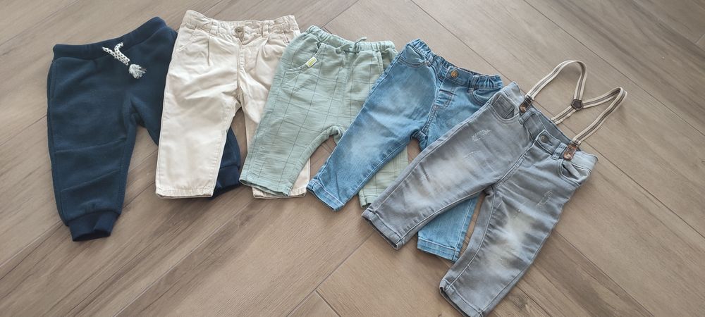 Spodnie chłopięce Zara / Cool Club r.80