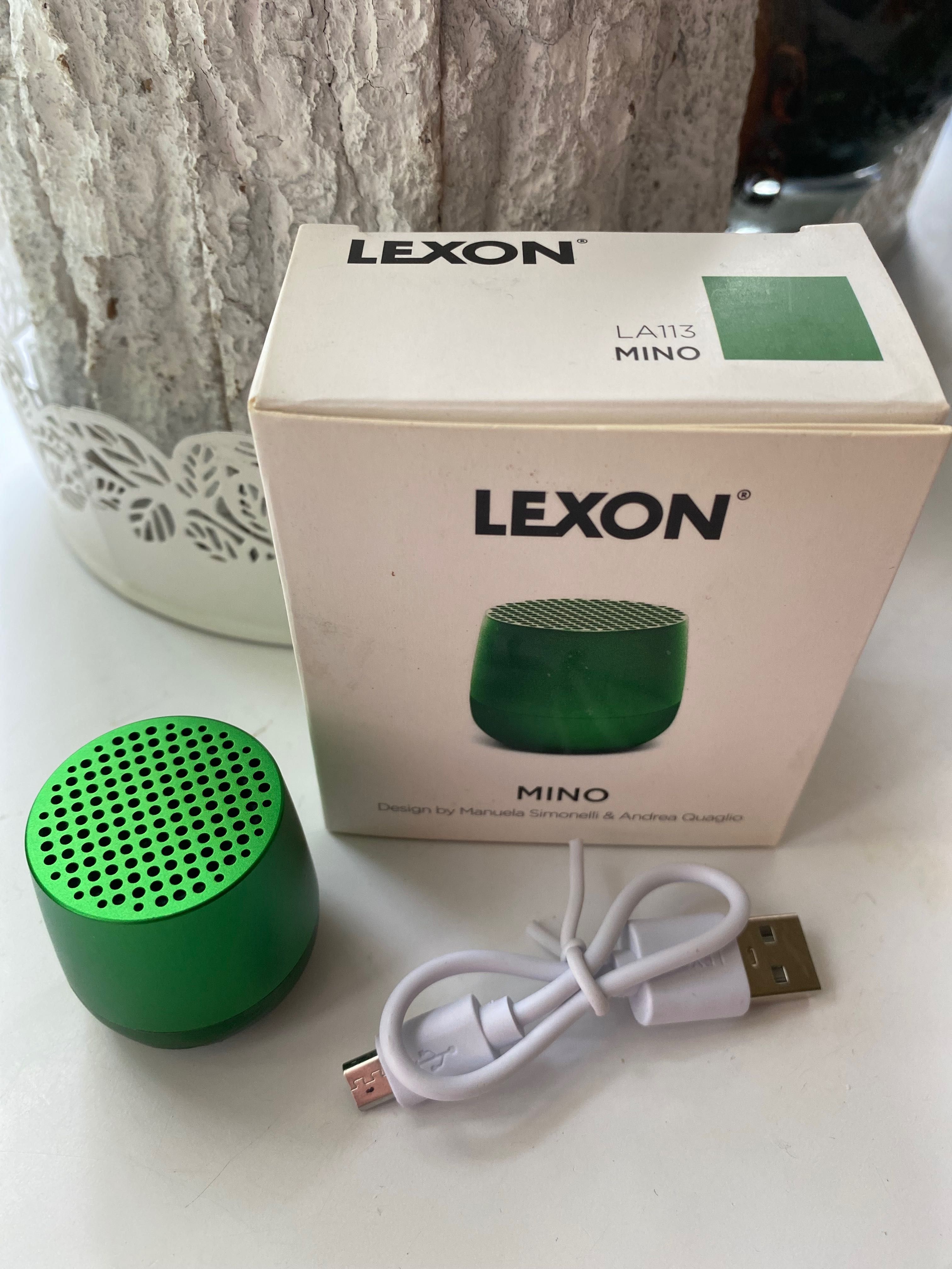 Mini głośnik przenośny bluetooth Lexon Mino La113 zielony 3W