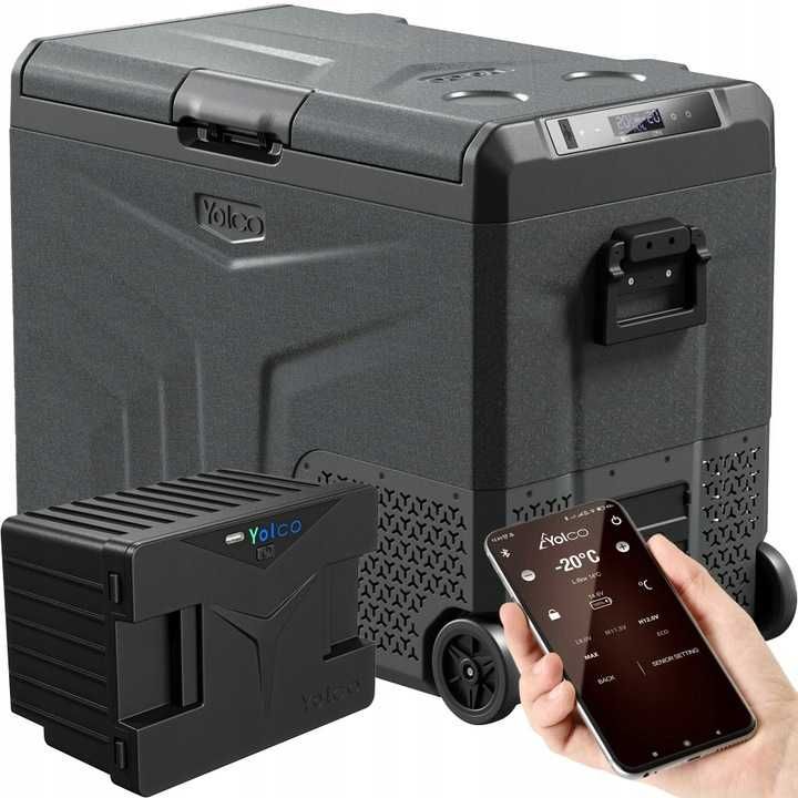 Lodówka turystyczna Yolco TCX60 Carbon 63L + bateria WARSZAWA URSYNÓW