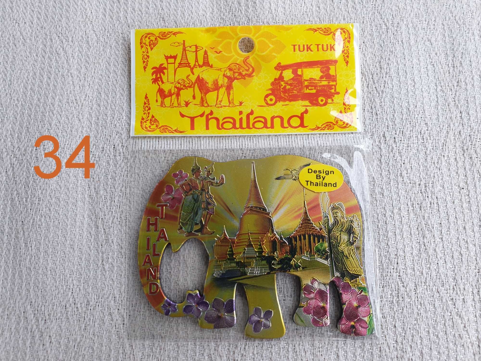 Tajlandia, Thailand - Magnes , magnez na lodówkę - wzór 34