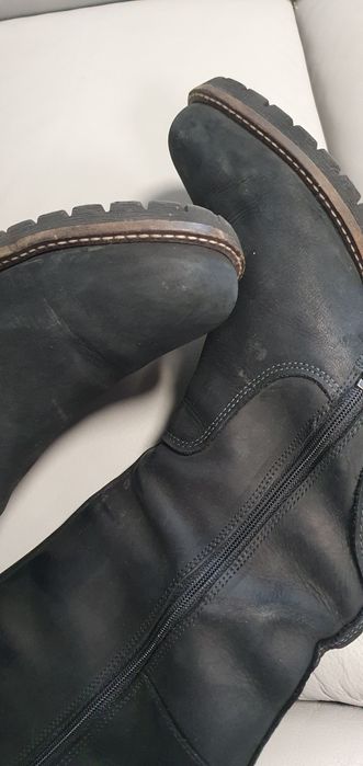 Kozaki ze skory naturalnej Ecco 39