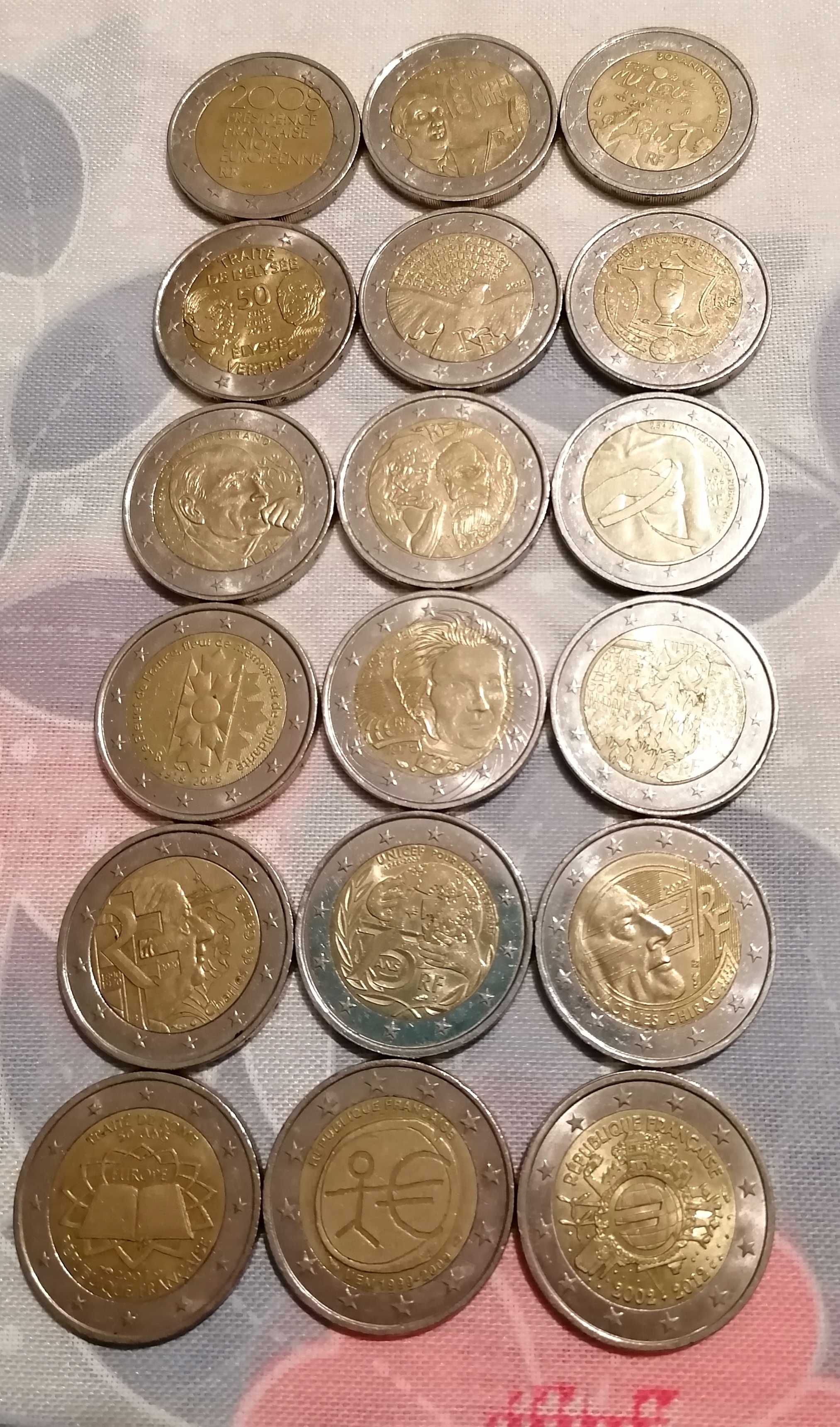 Troco moedas comemorativas de 2€