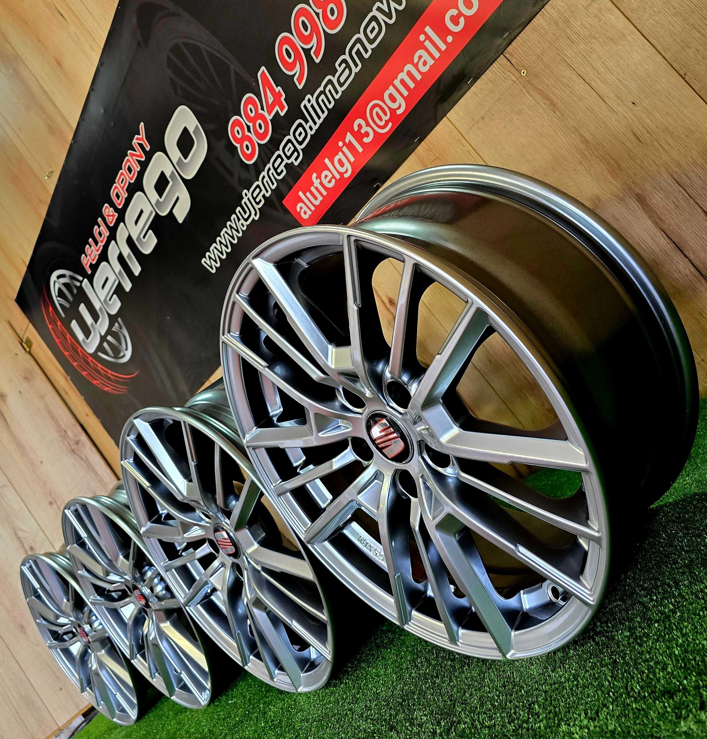 NOWE ALUFELGI SEAT 17x5x112 - Altea,Ateca,Terraco,Leon,Toledo,Exeo